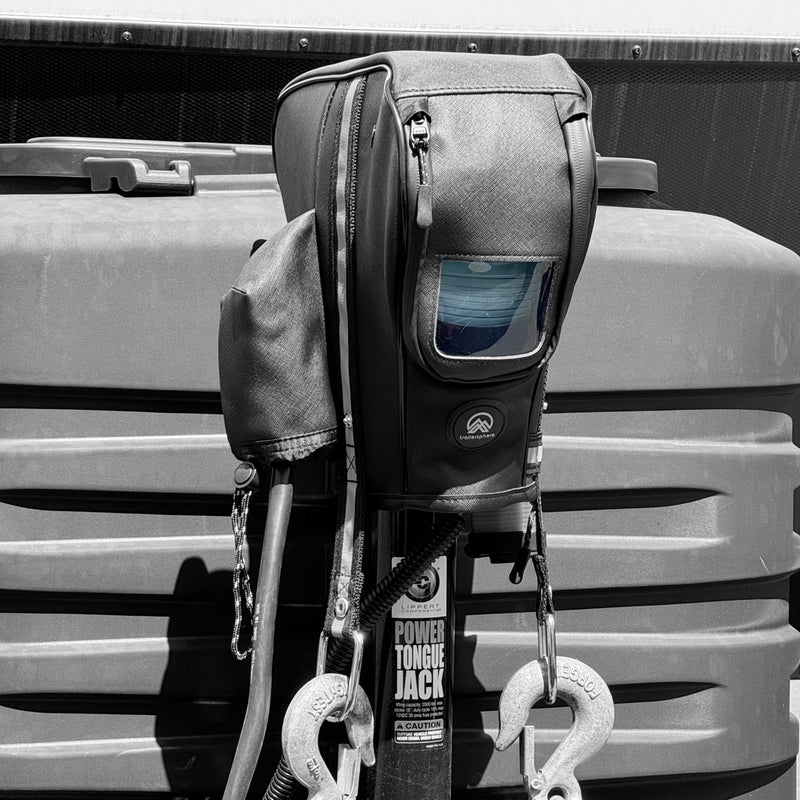 Trailersphere Clever Cover for LCI Jack Custom Electric Tongue Jack Cover for Trailer, RV, Camper, Chains Holder, Plug Protector, Sun and Waterproof (LCI Jack Cover) - Image 5